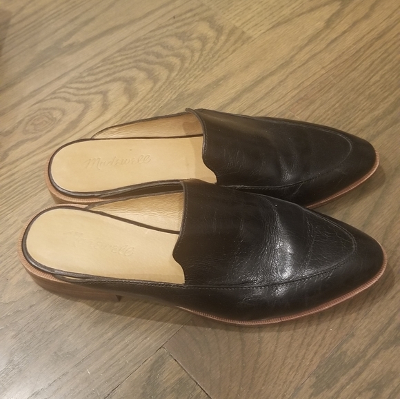 Madewell Frances Leather Loafers - Picture 1 of 4